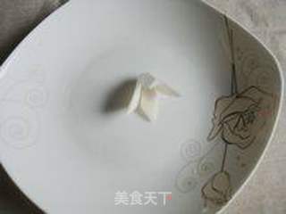 鲜花般的美食----丽花茭白的做法步骤:6