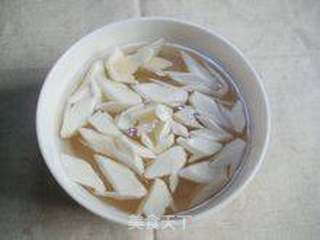 鲜花般的美食----丽花茭白的做法步骤:9
