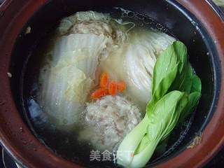 【苏菜】:清炖狮子头的做法步骤:7