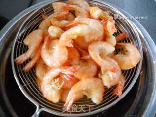 不可错过的杭州菜 —— 风味独特的油爆虾的做法步骤:4