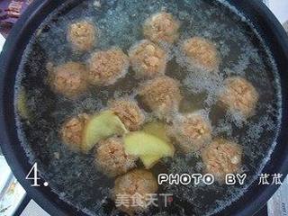 日式照烧丸子 (水煮版)的做法步骤:4