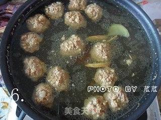 日式照烧丸子 (水煮版)的做法步骤:6