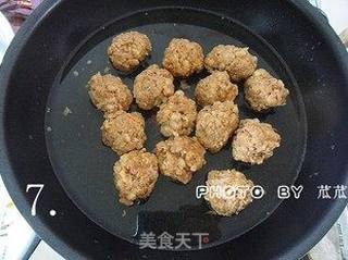 日式照烧丸子 (水煮版)的做法步骤:7