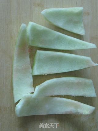 凉拌西瓜皮的做法步骤:2