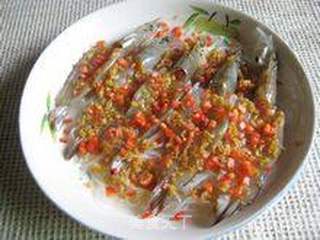 念念不忘的味道—清蒸蒜茸开边虾的做法步骤:6