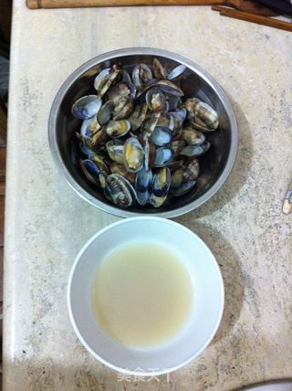 蛤蛎意面的做法步骤:5