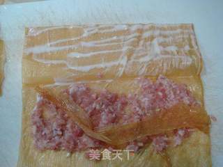 杭州名菜“干炸响铃”的做法步骤：4