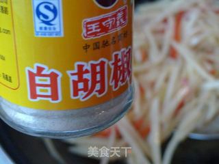 【浙菜】溜土豆丝的做法步骤：8