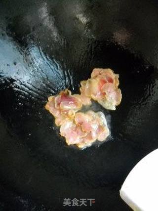 蒜苗腊肉百叶丝的做法步骤:5