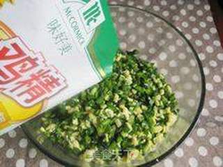 简单的美味—鸡蛋韭菜饺的做法步骤:5
