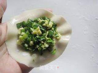 简单的美味—鸡蛋韭菜饺的做法步骤:7