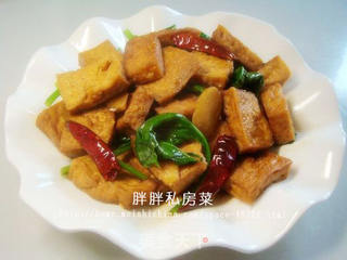 【浙菜】--三杯豆腐的做法步骤:12