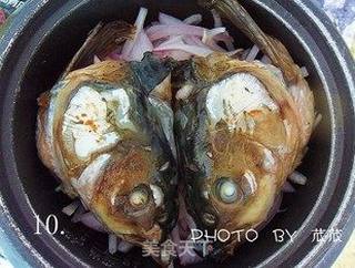 麻辣干锅鱼头 (电饭锅版)的做法步骤:10