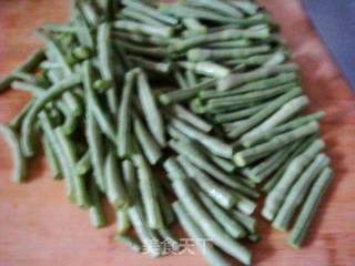 【浙菜】--豆角炖茄子的做法步骤：2