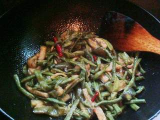 【浙菜】--豆角炖茄子的做法步骤：13
