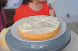 【喜羊羊生日蛋糕】——女儿三周岁蛋糕的做法步骤:3