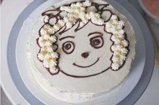 【喜羊羊生日蛋糕】——女儿三周岁蛋糕的做法步骤:9