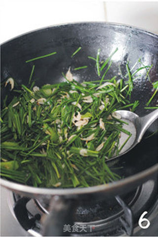 【虾皮韭菜烧豆腐】——两个搭配给豆腐提鲜的做法步骤:6