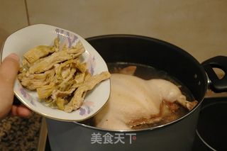 【浙菜】“山寨”江南名菜·笋干土鸡煲的做法步骤:7