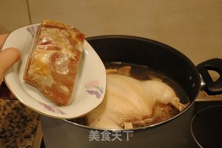 【浙菜】“山寨”江南名菜·笋干土鸡煲的做法步骤:8