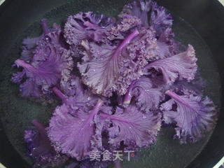 蒜茸羽衣甘蓝的做法步骤:3