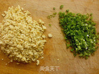 韭菜鸡蛋豆腐包子的做法步骤:6