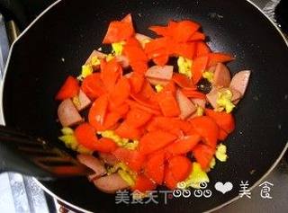 【浙菜】五色炒年糕的做法步骤:4
