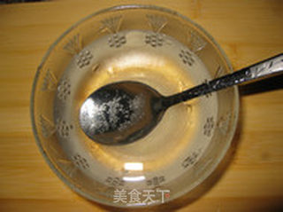 糖醋藕片的做法步骤:3