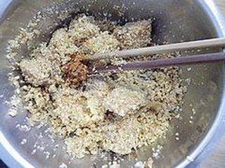 荷叶粉蒸肉的做法步骤:7