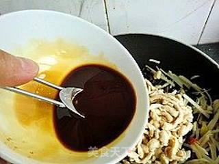 鱼香鸡丝的做法步骤:10