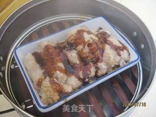 家常粉蒸排骨的做法步骤:6