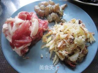 海鲜打卤面的做法步骤:2
