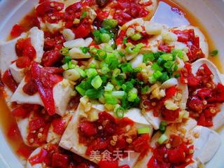 【湘菜】剁椒蒸臭豆腐(含臭豆腐的做法)的做法步骤:9