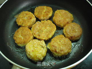 剩米饭的春天【泡菜米饼】的做法步骤:7