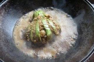 苏北农家菜——茄子镶肉的做法步骤：11