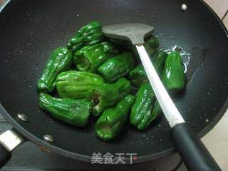 开胃荷包辣椒的做法步骤:3