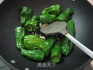 开胃荷包辣椒的做法步骤:4