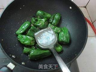 开胃荷包辣椒的做法步骤:5