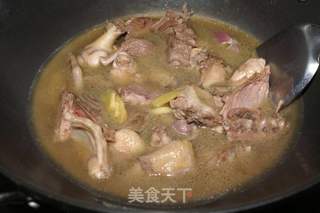 野味酒香炒番鸭的做法步骤：6