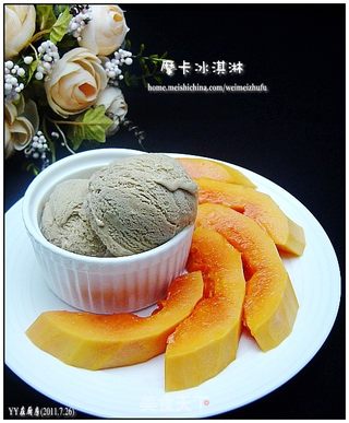 摩卡冰淇淋的做法步骤:12
