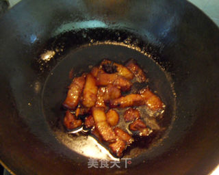 【徽菜】————徽菜中下饭菜NO.1,咸菜烧肉的做法步骤:7