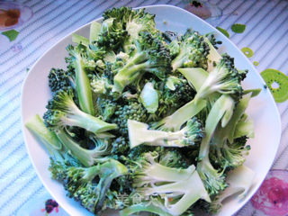 肉片炒西兰花的做法步骤:3