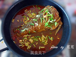 【徽菜】红烧鱼尾 (家常菜)的做法步骤:8