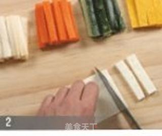 韩国蔬菜串肉的做法步骤:2