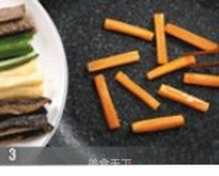 韩国蔬菜串肉的做法步骤:3