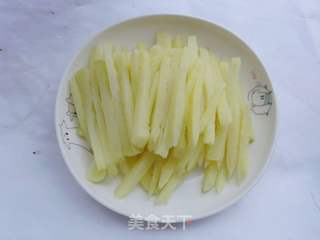 自制炸薯条的做法步骤：4
