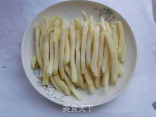 自制炸薯条的做法步骤:5