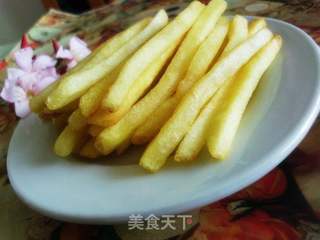 自制炸薯条的做法步骤：7