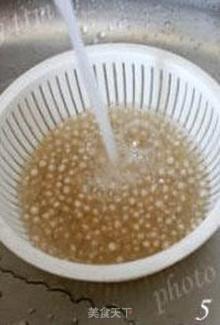 最有夏天感觉的清爽饮品 椰汁芒果西米露的做法步骤:5