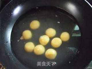 给孩子一道喜欢的色彩—胡萝卜豆沙汤圆的做法步骤:8